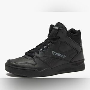 Reebok Shoes Men's 10 Sneakers High Top Classic Street Style Logo Black Comfort